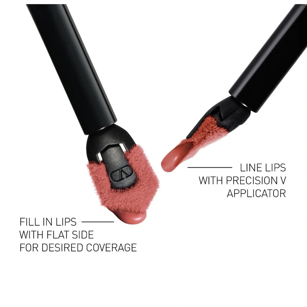 💫Valentino Liquirosso Lip Blush Blur Duo Matte Cream Liquid Sampler